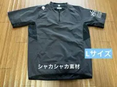 デサント Tシャツ黒　Lサイズ　シャカシャカ