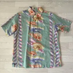 サンサーフ SUN SURF SS36958 プルオーバー 半袖シャツ L 海夏