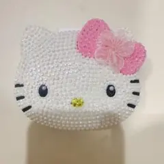 【新品】ハローキティ ジュエルケースデコ♡ピンク