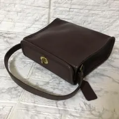 【希少モデル】COACH オールドコーチ ターンロック ハンドバッグ 9043