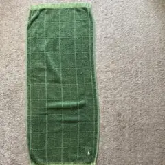 Ralph Lauren グリーンタオル