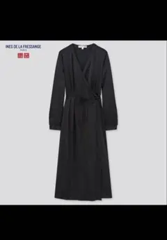 新品未使用タグ付きINES DE LA FRESSANGE ブラックドレス