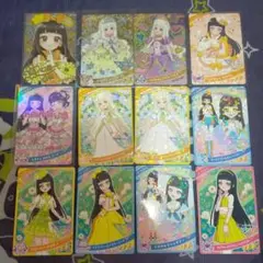 ひみつのアイプリ　つむぎ　サイン、星2,3,4　おまとめ売り