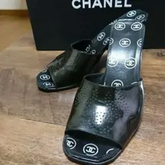 シャネル CHANEL ミュール サンダル 35