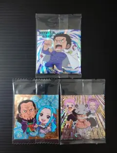 ワンピース大海賊シールウエハースLOG.12　3枚セット