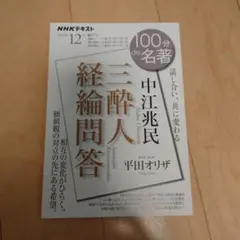 中江兆民 『三酔人経綸問答』 2023年12月