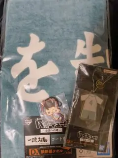 ハイキュー 一番くじ 及川徹 岩泉一 タオル ラバーチャーム アクリルチャーム