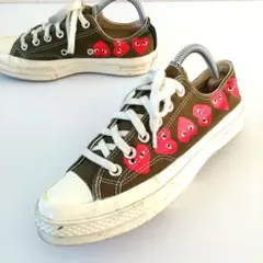 コムデギャルソン*プレイ*コンバース*チャックテイラー*スニーカー*24cm