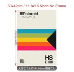 Polaroid HS E-180 フィルムポスター 30x42cm
