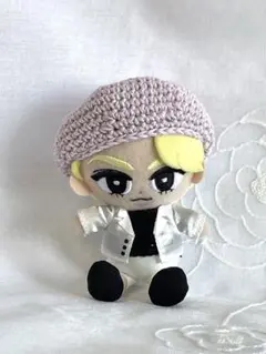 SnowMan すのチルぬい用　ベレー帽　パープル