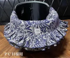 ゆり　ハワイ直輸入　生地×ブラックキルトペットカートクッション3点セット ゆり様専用 ハワイ直輸入 生地×ブラックキルトペットカート