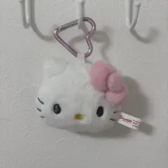 サンリオ ハローキティ フェイス形マスコットホルダー ピンク