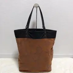 alten all アルテンオール　トートバッグ　スウェード 総柄