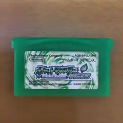 ポケットモンスターリーフグリーン ゲームボーイアドバンス ソフトのみ