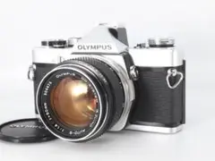 OLYMPUS OM-1シルバー G,ZUIKO 50mm f/1.4(整備品)