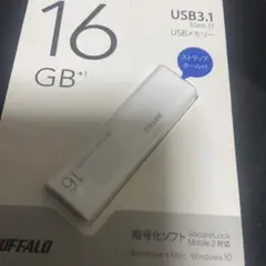 BUFFALO USB3.1メモリー　16GB