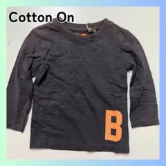 新品　Cotton on kids コットンオン　ロンT 90cm ブラック