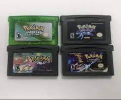 海外 北米 USA 英語版GBA ポケモン 5本セット GBA 英語版 海外版 北米版 ポケットモンスター エメラルド
