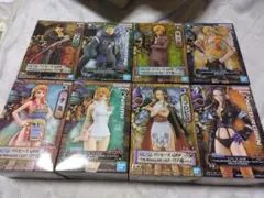 【新品未開封品】ワンピースDXFフィギュア麦わらの一味 全８種セット