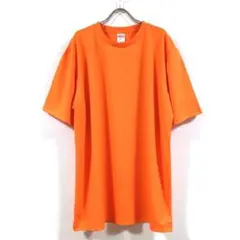 新品 ドライ ビッグTシャツ 4.1オンス 半袖 無地 メンズ オレンジ 2XL