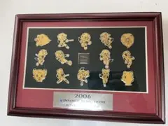 2006年 INVOICE SEIBU DOME ライオンピンバッジセット