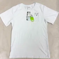 【未使用タグ付】RIPNDIP リップンディップ ねこ柄プリントTシャツ