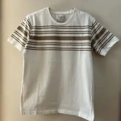 アーノルドパーマー ストライプデザイン コットンTシャツ