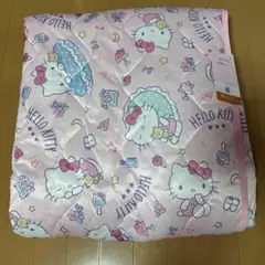 サンリオ♡キティちゃん キルト 敷きパッド【激レア】 楽天市場】キルトシーツ ハーフサイズ サンリオ ハローキティ