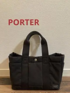 極美　PORTERポーター 吉田カバン トートバッグ ハンドバッグ 日本製黒