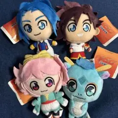 新品 魔神創造伝ワタル ぬいぐるみ 星部ワタル マロ リュンリュン 天部カケル