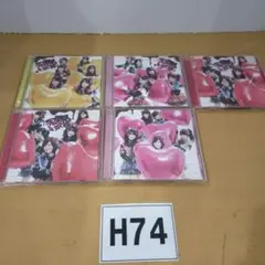 H74 SKE48 チョコの奴隷 5枚セット ジャンク品