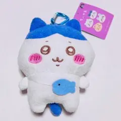 新品未使用　ちいかわがま口ポーチ　ハチワレポーチ　ぬいぐるみ　キーホルダー