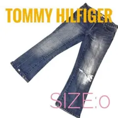 【訳あり】TOMMY HILFGER トミーヒルフィガー ダメージジーンズ