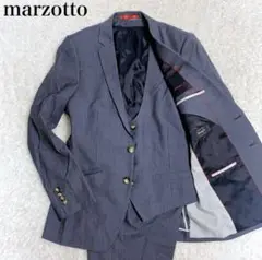 マルゾット セットアップ　3ピース　marzotto スーツ　イタリア生地