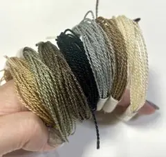 3602 メタリック ツイストコード 3m 7色セット
