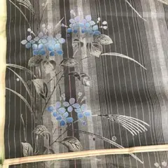夏着物 浴衣 三勝染 反物です。新品未使用