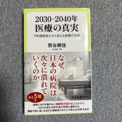 2030-2040年医療の真実 : 下町病院長だから見える医療の末路