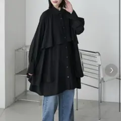 forksy. 長袖ワンピース【ブラック】【限定値下げ‼️】