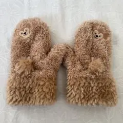 【美品】 ダッフィー ミトン　手袋