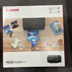 CANON プリンター本台メーカー保証付 TS5430BK 中古新品