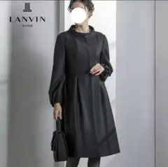 LANVIN ランバン ジャケットドレスコート アンサンブル 38