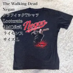 ウォーキングデッド Tシャツ Negan L 黒 ルシール Lootcrate