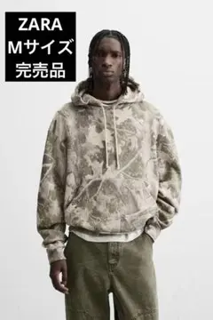 2025年最新】ZARA 柄・デザイン：花柄/ボタニカル柄 パーカーの