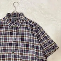 Eddie Bauer エディーバウアー US アメリカ古着 半袖BDシャツ L