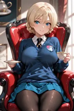ガルパン ダージリン ブロマイド 8枚セット