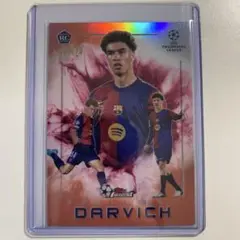 Topps Finest FCバルセロナ DARVICH ルーキーカード　/75