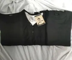 3枚セット　まとめ売り　メンズ　Ｔシャツ　L　M　　黒　ブラック