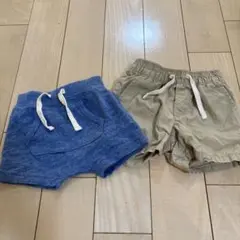 baby GAP 半ズボン 2枚セット 6-12ヶ月