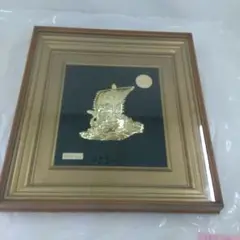 金属工芸 宝船 24KGP 七福神