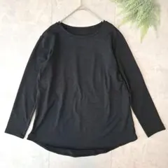 DANSKIN ダンスキン 長袖 トップス 伸縮性◎ ブラック 黒 M